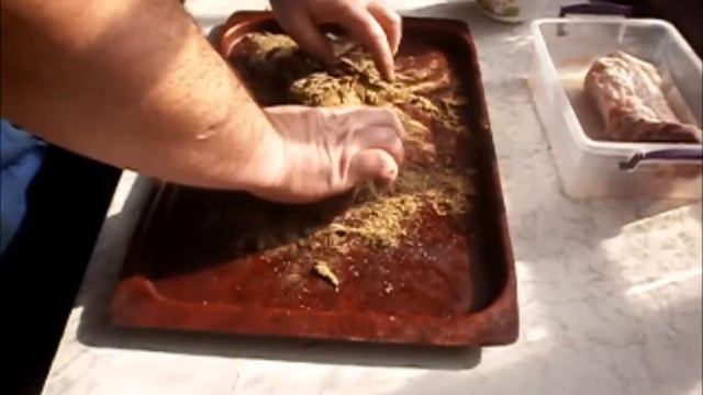 Домашняя полендвица или вяленое мясо к пиву