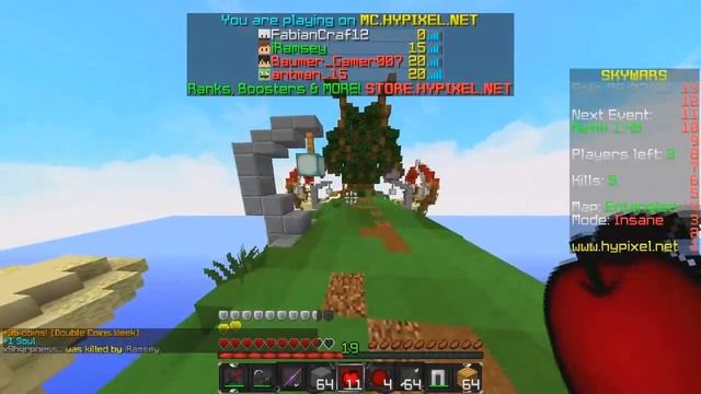 Ваш ник в Minecraft?HD Texture Pack★Minecraft Sky Wars #30 смотреть онлайн