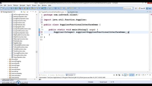 Supplier Functional Interface in JAVA 8 | Writing Lambda Expression