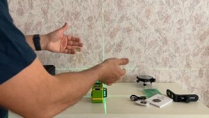 Лазерный уровень HEIPOE SR903G/T92 , 12 лучей