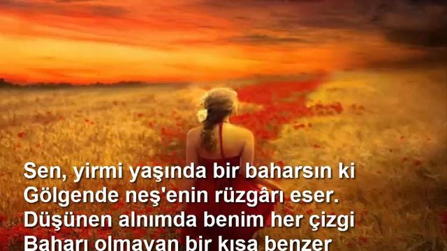 Sen ve Ben Şiir: Ahmet Hamdi TANPINAR - Seslendiren: Cemal ELMAS
