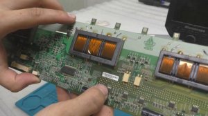 ремонт Toshiba 40LV655PK нет подсветки, ремонт инвертора