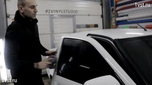 Инструкция по установке съемной силиконовой тонировки