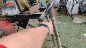 Простейшая подставка для мотоблока 20 июня 2021 г.