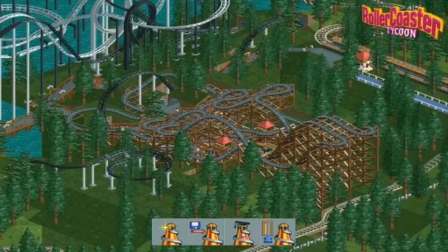 Roller Coaster Tycoon Deluxe Trailer смотреть онлайн
