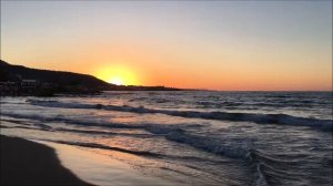 Вечернее море.