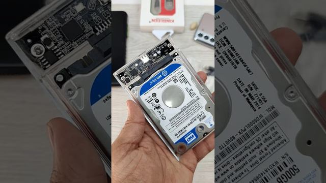 Бокс для внешнего жёсткого диска 2.5 SATA HDD/SSD смотреть онлайн