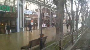 (Краснодар) Поездка на Трамвае по Маршруту N-1. борт 183.