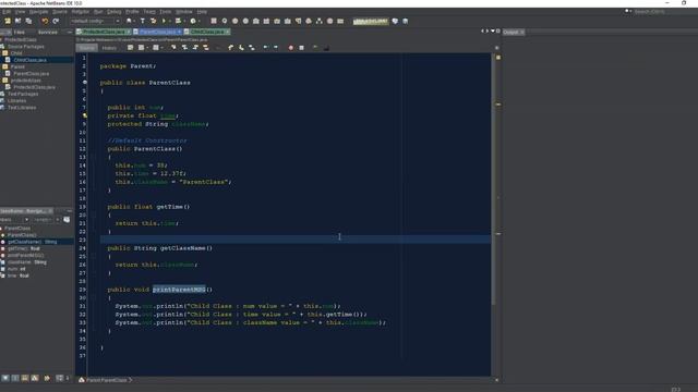 Part8 Java Object Oriented Programming For Beginners Protected Classifier смотреть онлайн