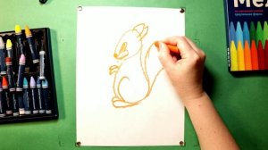 Урок по рисованию для детей "БЕЛОЧКА"^Как нарисовать БЕЛОЧКУ