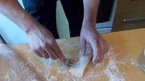 Пирожки из слоеного теста с яблоками (как в мак даке)