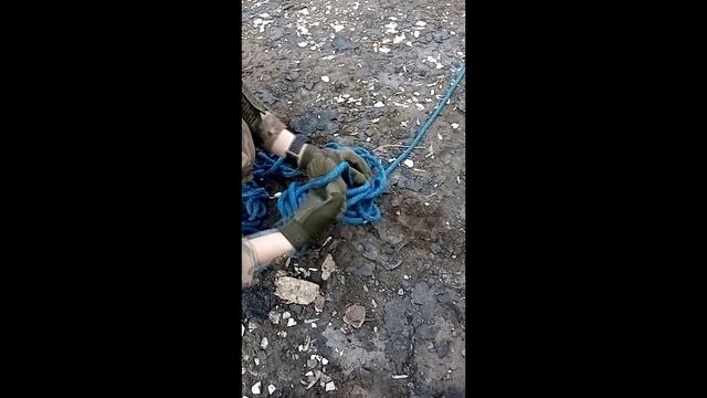 Бухтование веревки (для беспарашютного десантирования) смотреть онлайн