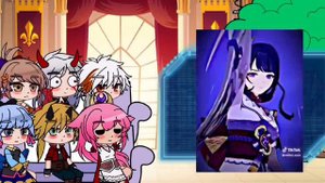 Genshin Impact || 💜GENSHIN IMPACT REACTS TO RAIDEN SHOGUN💜 || Gacha Reaction Video || *INAZUMA*