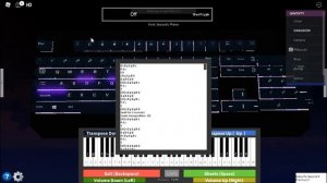 Roblox Piano Expierience (Among Us Drip Sheet In Description And it not my sheet)