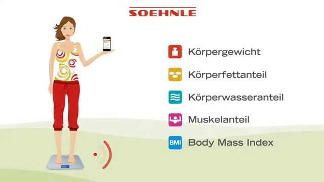 Soehnle Die Körper Analyse Waage mit Internetanbindung смотреть онлайн