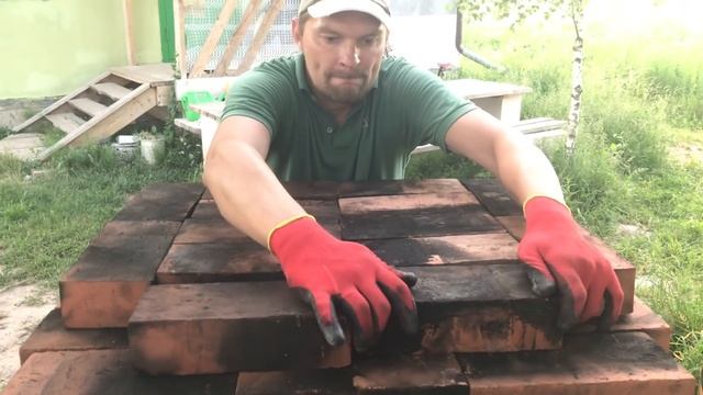Уличная Русская Печь Без Раствора и Шашлык!