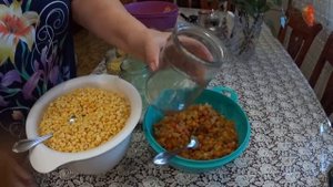 ГОРОХ, ЗАГОТОВКА НА ЗИМУ  (в автоклаве).