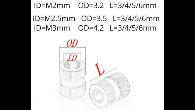 Резьбовые втулки(вставки) с внутренней резьбой | #Обзор смотреть онлайн