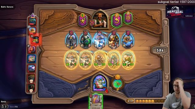 IT'S MARCH MACKEREL MADNESS w/ FUNGALMANCER! | Hearthstone Battlegrounds | Savjz смотреть онлайн