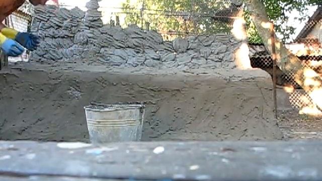 Скульптура для сада из бетона. Скамейка из бетона. Скамейка-книжка ч.2 смотреть онлайн