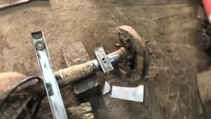 Мост от паджеро в Опель Фронтера.изготовление крепления к рессорам