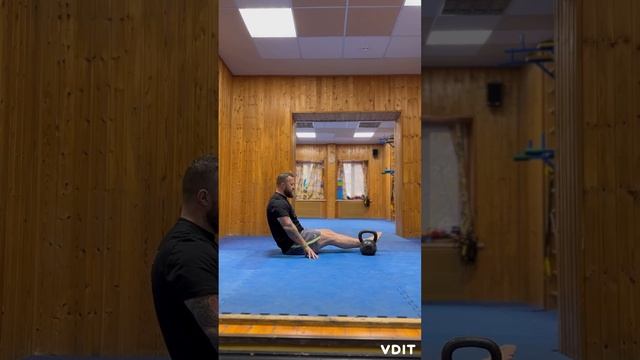 Тренировка с гирями 24 кг