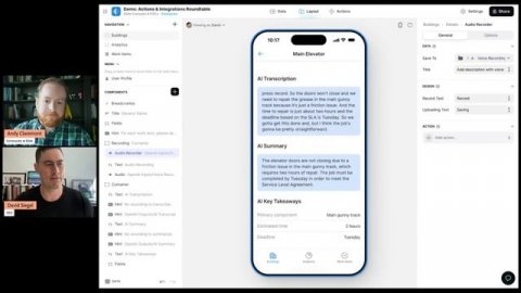 Replay: Glide Actions and Integrations + OpenAI in Glide apps (demo)