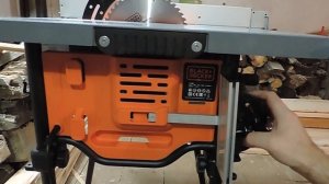 Black+Decker Настольная пила BES720 1800 Вт, 254 мм. Распаковка.