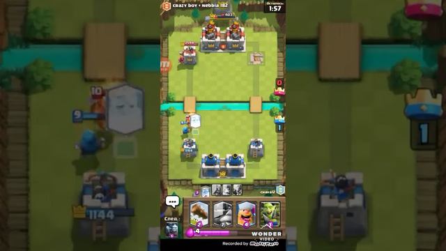 Как мой друг Kostya катал в Clash Royale 2 на 2 на алгебре смотреть онлайн