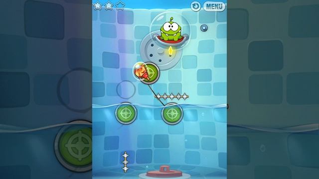 Cut the Rope Experiments 5-18 Walkthrough Bath Time смотреть онлайн