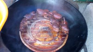 Оригинальный СУПЕР способ - рецепт копчения вкуснейших перепёлок в казане пальчики оближешь !!!