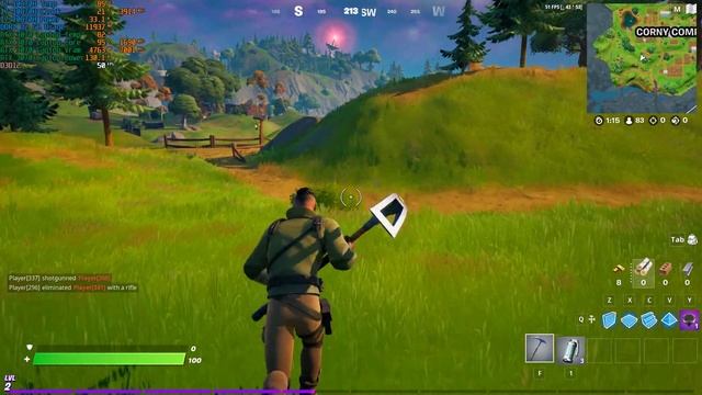 Fortnite DLSS + RTX - Aorus 15P XC - RTX 3070 Laptop смотреть онлайн