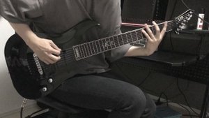 Testing ERNIE BALL Cobalt 7-String Skinny Top Heavy Bottom #2730
