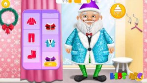 Learn Colors Games for Girls - Christmas Animal Hair Salon 2 - Care Makeup Bath Santa Makeover