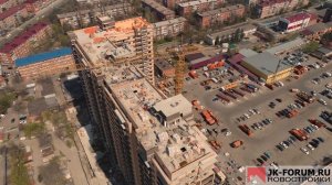 ЖК «Современник» :: 5 апреля 2017 :: Краснодар, ул.Гаражная, 107 :: этапы строительства