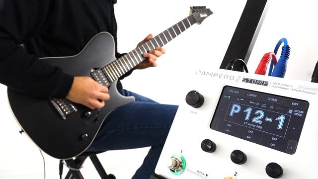 PRS Archon 100W Amp Matching Pack for Hotone Ampero II Stomp | Playthrough Demo смотреть онлайн