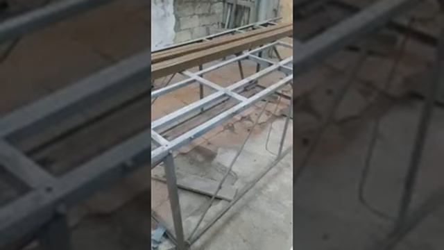 Стапель - монтажный стол - сварочный стол . Обновка для гаража . смотреть онлайн