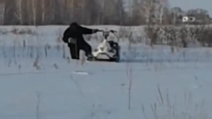 Снегоход “прокачанная “ рыбинка 2.