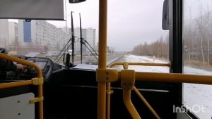 ОЧЕРЕДНАЯ НОВИНКА или поездка на автобусе КАВЗ 4270-82. Город Нижневартовск. Маршрут 15.