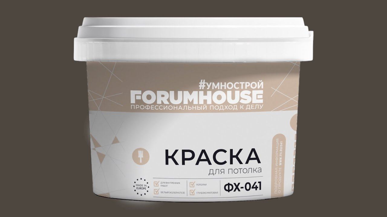 Краска для потолка ФХ-041 // FORUMHOUSE