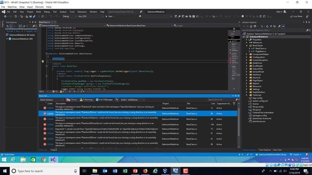 19. Selenium C# || Migrating to VS2019 with Specflow 3.0. смотреть онлайн
