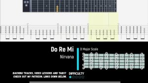 Nirvana - Do Re Mi - Easy Guitar Tab