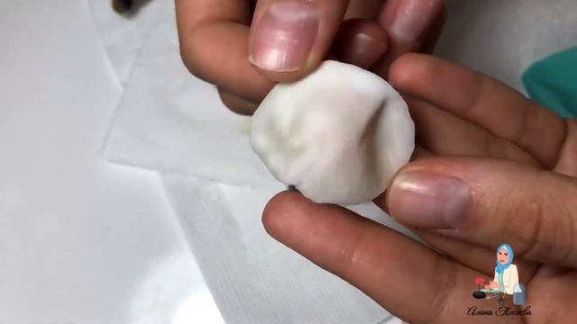 Делаем потрясающую, нежную розу из холодного фарфора/ самодельный холодный фарфор/мастер-класс смотреть онлайн