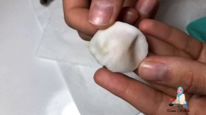 Делаем потрясающую, нежную розу из холодного фарфора/ самодельный холодный фарфор/мастер-класс