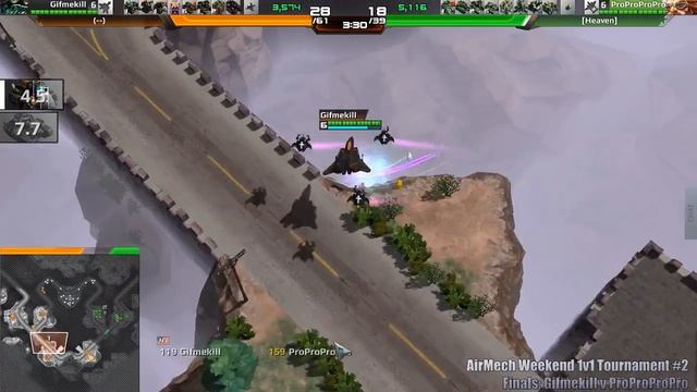 AirMech Weekend 1v1 #2 [Finals G1] Gifmekill v ProProProPro смотреть онлайн