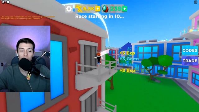 Симулятор Бега Роблокс! Running Simulator Roblox! Бег! смотреть онлайн