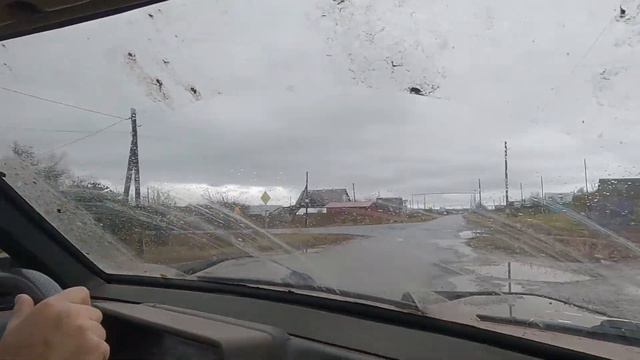 Красная фурия рубимся после дождя