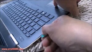 How to disassemble HP Pavilion 14 15 Laptop Upgrade Memory RAM, Hard Drive, Battery Replacement,