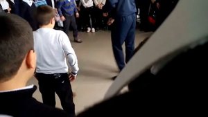 Физкульт разминка на перемене в школе (Мюрего)