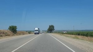 Едем из Голубицкой в поселок Ильич! Коса Чушка, море, обстановка. Керченский пролив.